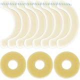 TNTNDAY 30PCS Ostomy Barrier Strips and Rings Sets, Ostomy Supplies for Colostomy Bag, Elastic Leakproof Skin...