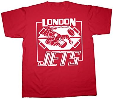 Sherbet Dip Red Dwarf London Jets T-Shirt (Small - 5XL (XL, Red) Apparel