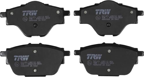 Trw GDB2034 Pastiglie Freno Set Di 4 Para Peugeot 3008 Ii Suv (Mc_, Mr_, Mj_, M4_) 2016 - Assale Posteriore E Altri Veicoli - 2