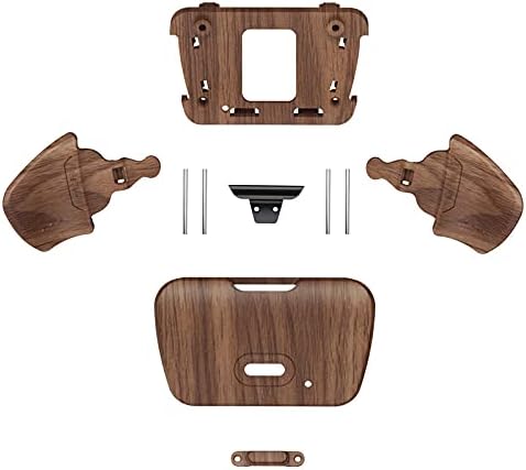 eXtremeRate Turn RISE to RISE4 Kit Redesigned Solid Black K1 K2 K3 K4 Back Buttons Housing & Remap PCB Board for PS5 Controller RISE & RISE4 Remap kit - Controller & Other Accessories NOT Included