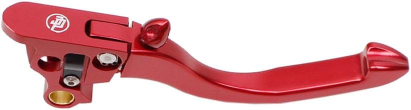 POWER JAMES Red Front Clutch Brake Shift Levers, Hand Controls, Compatible with Harley Davidson 2018-25 Softail, Breakout Low Rider Fat Boy Street Bob FXDR 114