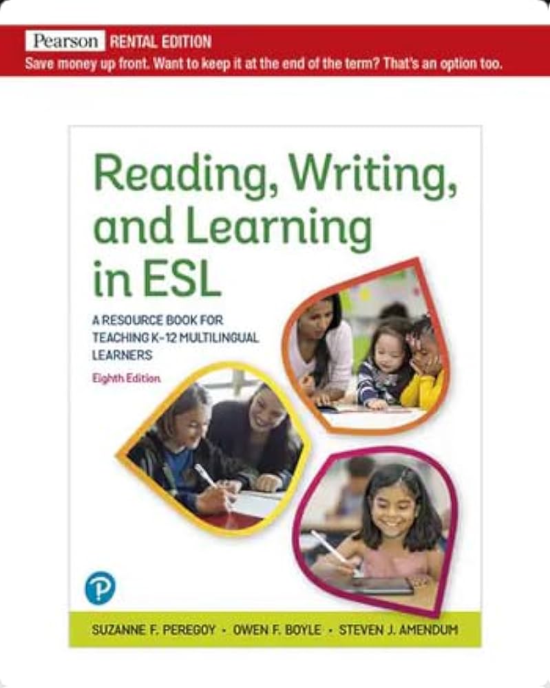 Amazon.com: Reading, Writing, and Learning in ESL: A Resource Book