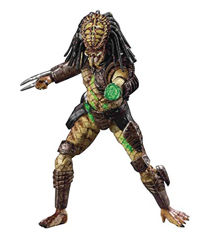 Hiya Toys Predator 2: Battle Damage City Hunter Predator 1: 18 Scale Action Figure