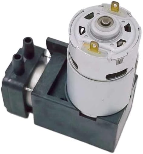 Power Pumps Diaphragm Pump 500Kpa Pressure-90Kpa Vacuum 45L/M Flow Oil-Free DC Electric Compressor Pump Pump Accessories (Voltage : 12V)