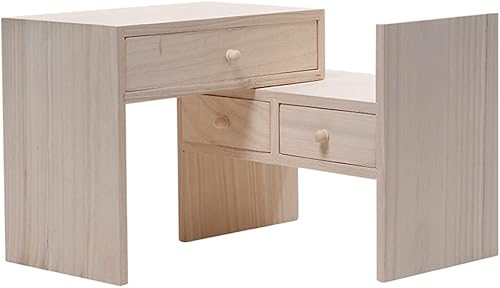 GENERIC Estantería de mesa de madera maciza flexible creativa para oficina hogar dormitorio estante de almacenamiento para estudiantes escritorio