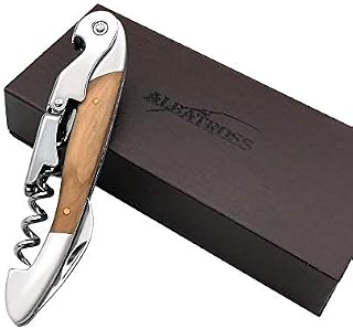 ALBATROSS Wine Opener, Professional Grade All-in-one Waiters Corkscrew, Wine And Beer Bottle Opener