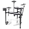Roland V-Drums TD-07DMK Electronic Drum Set Bundle with Drum Throne, Drumstick Bag, 3.5mm Audio Cable, 3 Pairs of Drumsticks, and Austin Bazaar Polishing Cloth