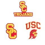 Desert Cactus USC Southern California Trojans Acrylic Magnet 3-Pack (A)