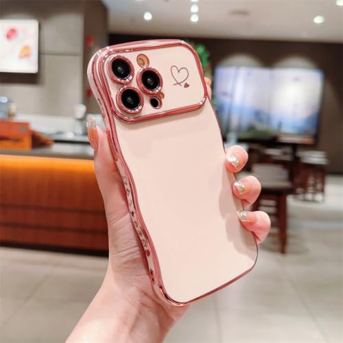Coque iPhone 14 antichoc cœur rose : protégez votre smartphone