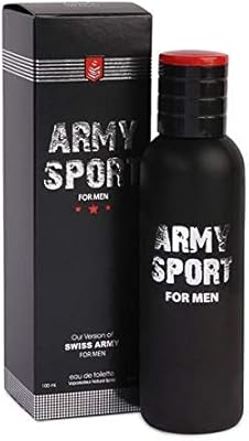 PERFUME FRAGRANCES ARMY SPORT FOR MEN VERSION OF SWISS ARMY EDT SPRAY 3.4 OZ