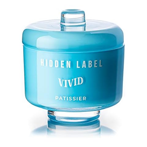 Hidden Label Scented Candles, Soy Candles for Home Patissier 2 Wicks 8.1oz Vivid Collection, Candle Set Gifts for Women Birthday Valentines Day Mothers Day Christmas Cover