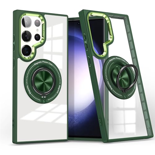 Coque aimantée Samsung S25 Ultra transparente avec béquille