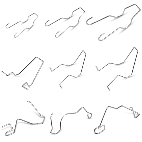 Bulb Retaining Spring Clips for H1/H3/H4/H7 Bulbs Universal Car Headlight Clamp Headlamp Dip Dipped Beam Bulb Hoder Pack of 6