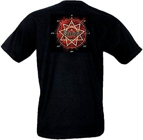 Miniatura 2 de Slipknot Camiseta Slim Fit para hombre Come Play Dying (Back Print) Negro, Negro