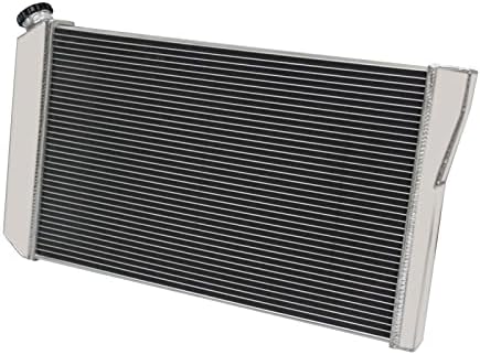 CC829 All Aluminum Radiators Compatible with 1982-2002 Chevy S10/Blazer/Corvette V8 Swap 3 Row Core Radiators