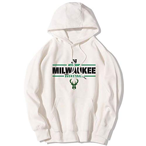 JMING Sudaderas con Capucha Hombre, Bucks Antetokounmpo 34 Ropa Deportiva para, Hombre Camisetas, Polos Y Camisas para Hombre Ropa para Niño (XL,A5) Cover