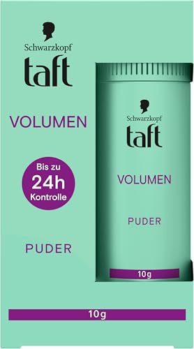 Schwarzkopf TAFT puder do stylizacji włosów, objętość (2 x 10 g), puder do włosów o pełnych wyglądzie, do 50 zastosowań, wegański puder do stylizacji