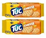 Jacob's TUC Cheese Flavour Sandwich Crackers, 150g, Pack of 2