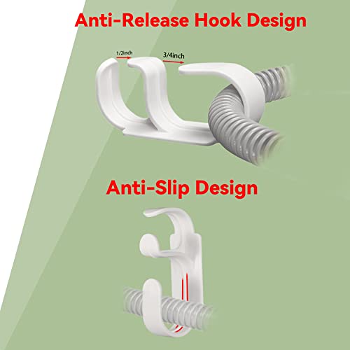 CPAP Hose Hanger with Anti-Skid Function, CPAP Mask Hook & CPAP Tubing Holder, CPAP Hose Organizer, Provide Stable and Tangle Free CPAP Pipeline System to Make You Sleep Better - Thumbnail 3