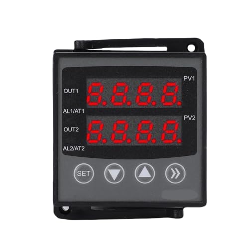 Controlador de temperatura sin fallos gracias al aviso por termopar tipo K y salida digital