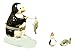 Ice Fishing Arctic Penguin Hinged Trinket Box PHB