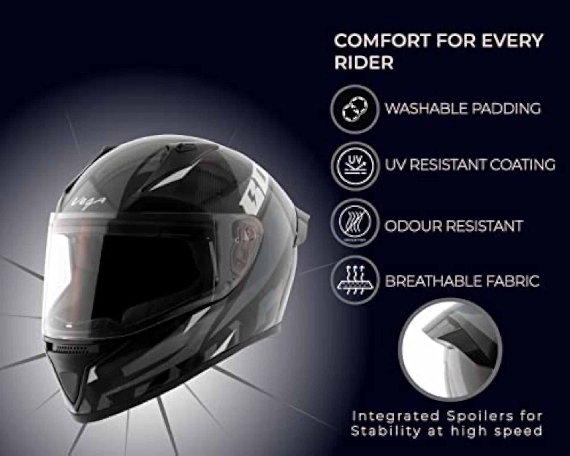 Bot Macho Back Grey Helmet