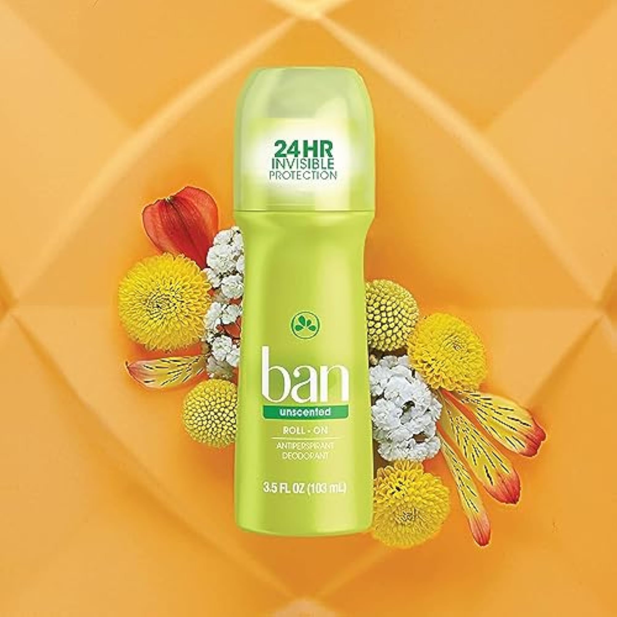 Unscented Roll-On Deodorant, 3.5 oz