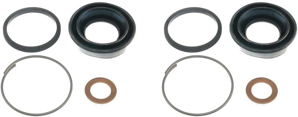 Rear Disc Brake Caliper Repair Kit - 2 Set Caliper Rebuild Kit Replacement Brake Caliper Repair Kit ZGYWAutoParts for Saab 9000 3.0L 1995-1997, for BMW 325e 2.7L 1984-1987, for BMW 325i 2.5L 1987-1992