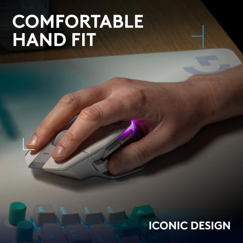 Image of Logitech G502 X Plus Wireless RGB Gaming Mouse - White