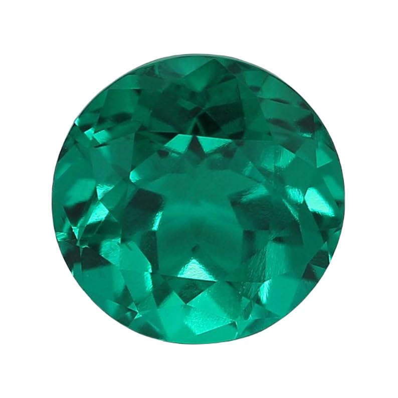 Gemme émeraude naturelle 3mm pour création collier et bague artisanale
