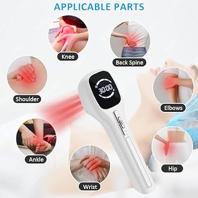 Red Light Therapy Promotes vasodilation & Lymphatic Circulation. Cold Laser Therapy Device with Infrared Dual Wavelength,Infrared Light Therapy with Four Modes & Angle Adjustment with Stand.