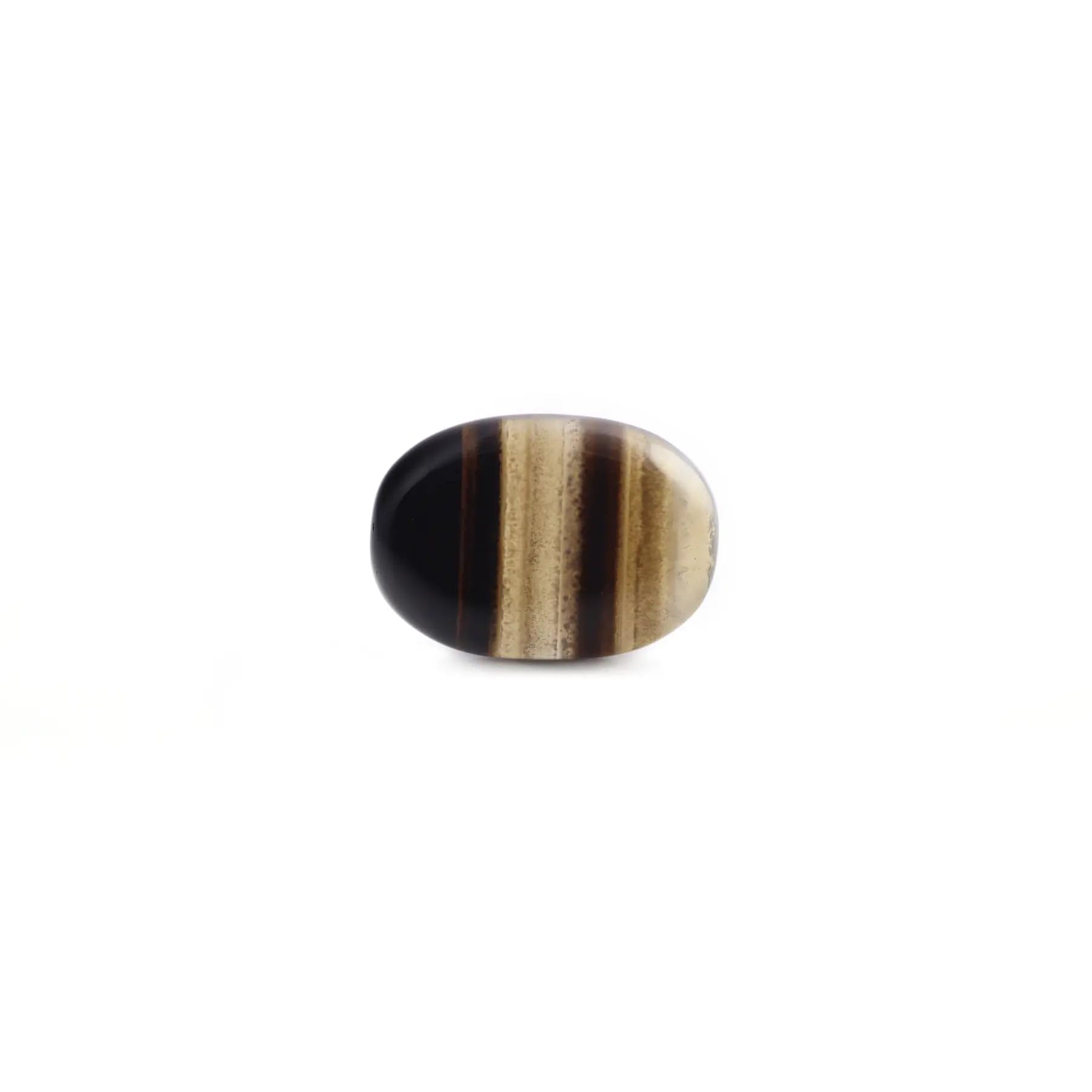 Agate du Botswana 7,65 ct, la forme ovale parfaite pour réussir vos sertissages de bijoux - 4