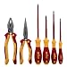 Wiha 32984 Insulated Industrial Pliers/Drivers Set, 6-Piece