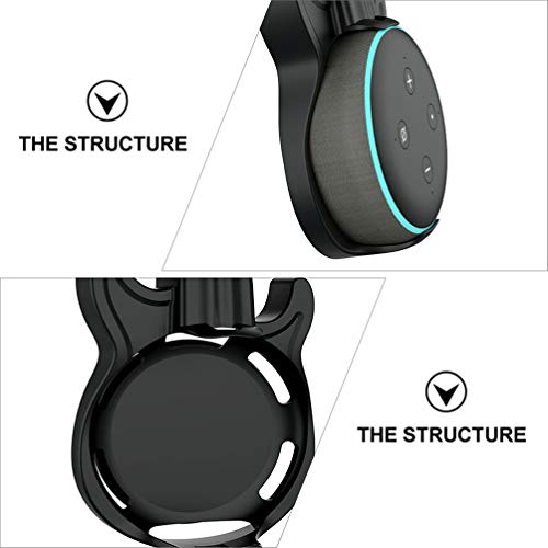 ULTECHNOVO Suporte de Alto-Falante de Plástico para Montagem Em Parede Suporte de Alto-Falante de Pa