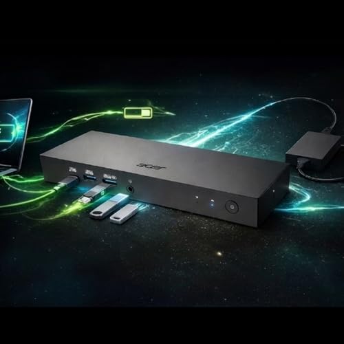 Acer Universal Dock U33 triple pantalla 3840 x 2160 compatible con Windows y ChromeOS 3