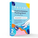 RESTORE YOUR BABY FEET WITHIN 2 WEEKS- Solución perfecta para pies secos, callados y ásperos. Esta máscara exfoliante es extremadamente eficaz para pelar la piel áspera y seca, calma los talones agrietados y revela un nuevo pie de bebé. La aplicación sencilla de 3 niveles le ofrece una experiencia completa de spa. Sin fregar, sin dolor, simplemente siéntate, relájate y consigue pies impecables.