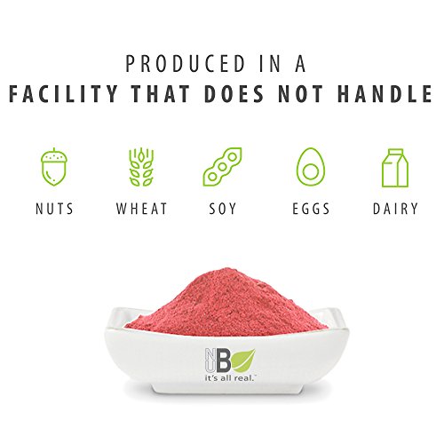 Nubeleaf Organic Red Raspberry Powder 14Oz Jar #TOP6