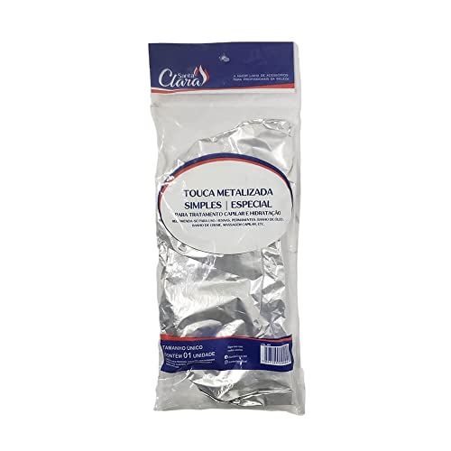 Touca Metalizada Simples Especial, Santa Clara