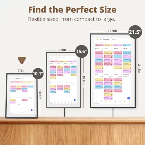 Digital Calendar 10 Inch Touch Screen, Electronic Calendar and Chore Chart for Family Monthly/Weekly Planner, Interactive Smart Calender with Task Rewards, Meal Planner, Desk Mount by Dragon Touch - Image 5