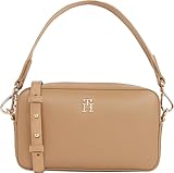Tommy Hilfiger Damen TH Distinct Camera Bag Tasche, Safari Canvas