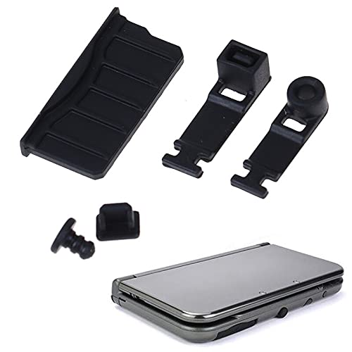 OCity Silicone Card Slot Plug Replacement for New 3DS XL/LL 3DSXL 3DSLL 2DS Cover Card Slot Silicone Plug