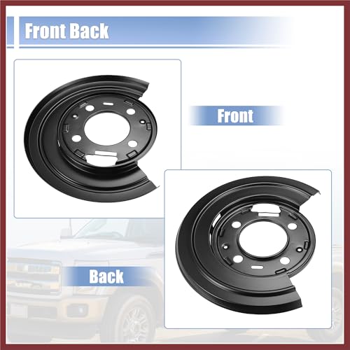HEROFFIX Brake Dust Shield Backing Plates for Ford F250 1999-2010 by HEROFFIX - Image 7