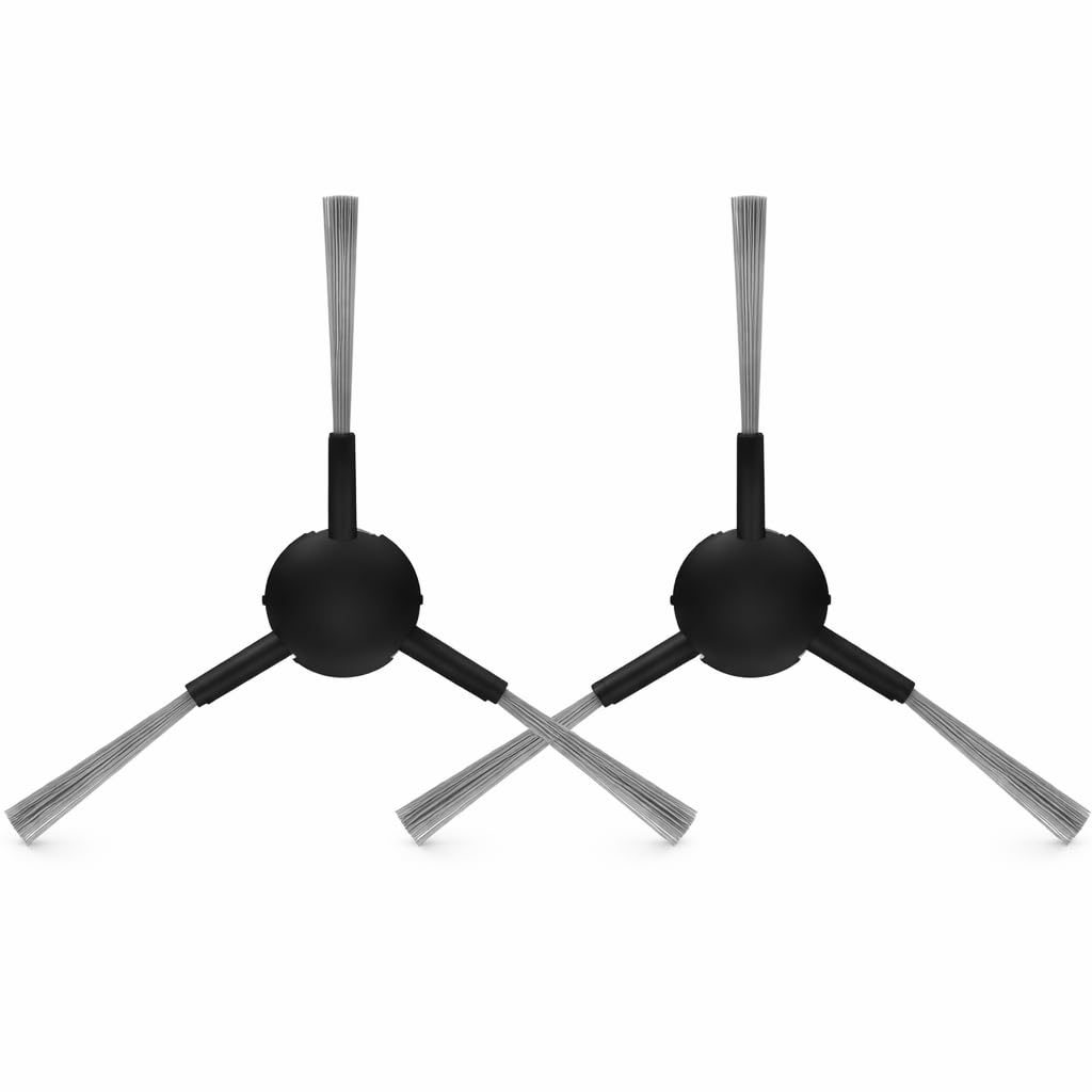 Kit 2 Escovas Laterais de Reposição Compatível com Robô Aspirador X10+/X10 Plus