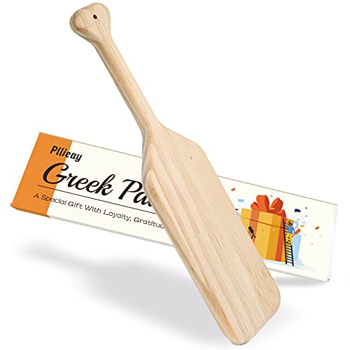 Pllieay 17 Inch Unfinished Wooden Paddle, Solid Pine Paddle, Natural Color Craft Wood Ideal For Nautical Craft Projects And Diy Home Decoration #TOP27