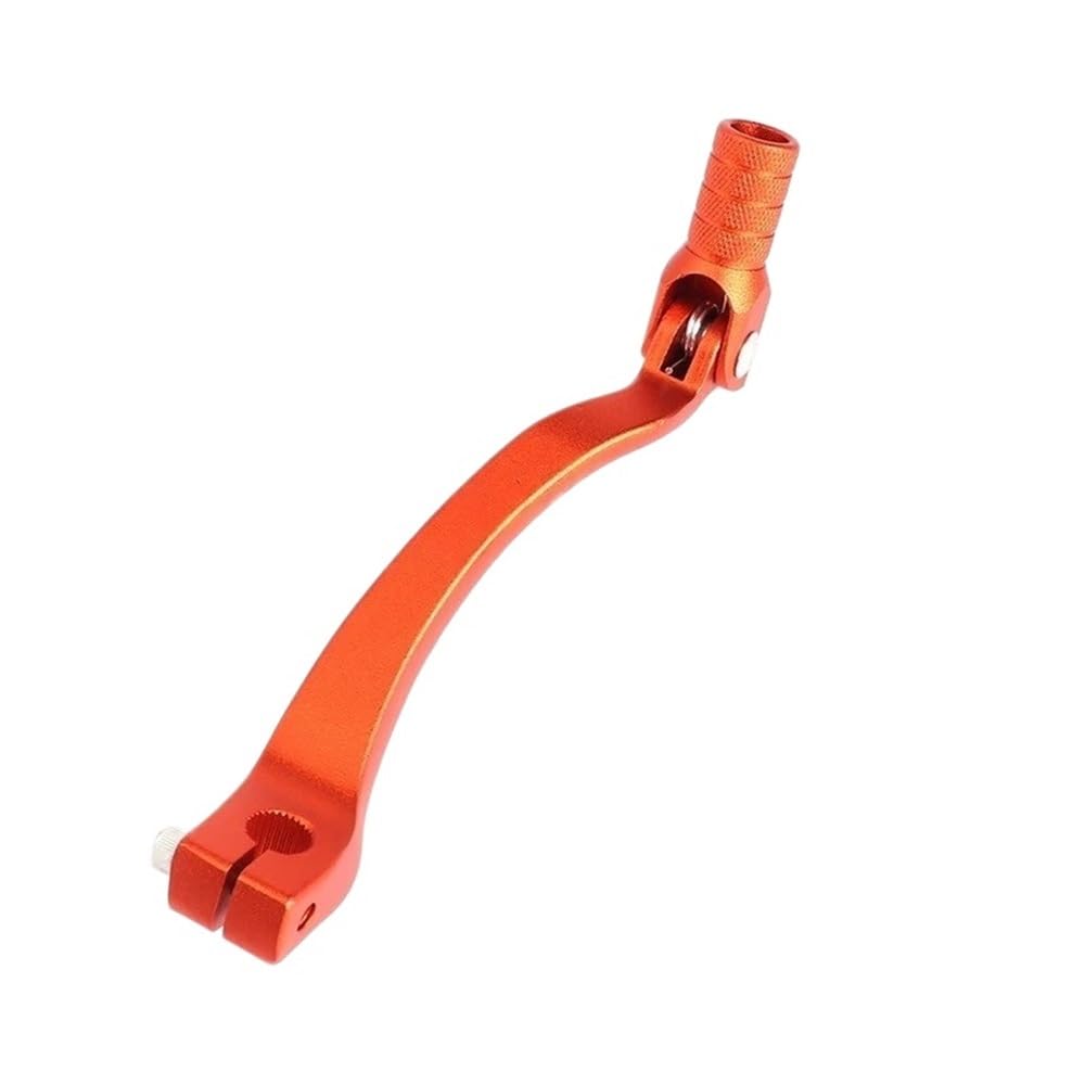Xvedfh Orange Gear Shifter Pedal Motorcycle Cnc Aluminium Folding Gear Shifter Shift Lever Dirt Pit Bike For 50Cc 70Cc 110Cc 125Cc For Crf Klx 50