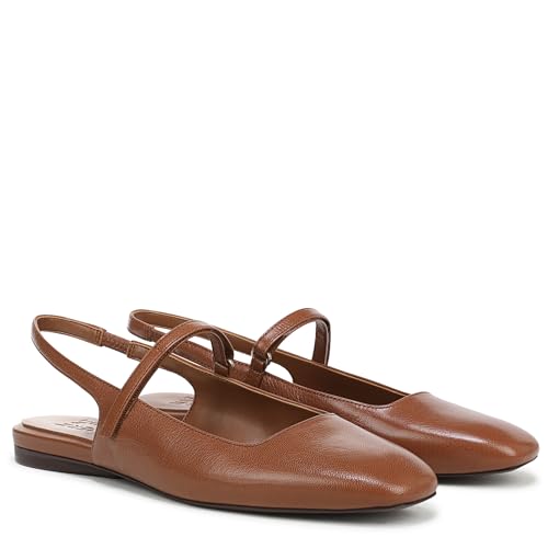 Naturalizer Women's Connie Mary Jane Flat English Tea Brown Leather 12 M by Naturalizer - Used condition - Image 7