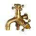Produktbild SYW Vintage Wasserhahn, Antik Messing Wasserhahn 1/2 Zoll, Garten-Wasserhahn, Waschmaschine Wasserhahn, Waschtischarmaturen, Auslaufventil für Badezimmer Küche Toilette Garten by