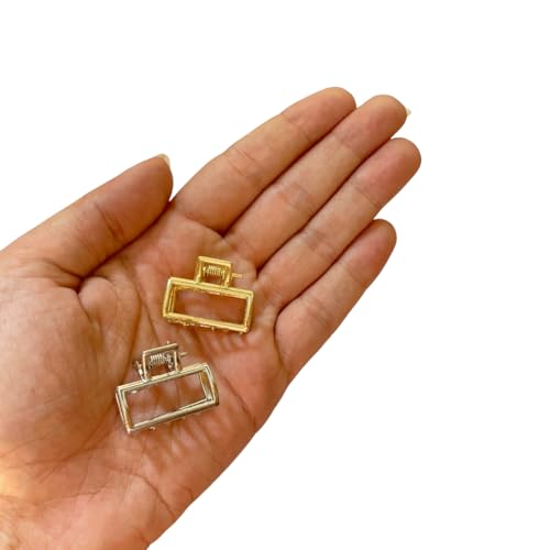 Kit 12 Pçs Piranhas Prendedor De Cabelo Metal Blogueira (Cores sortidas)