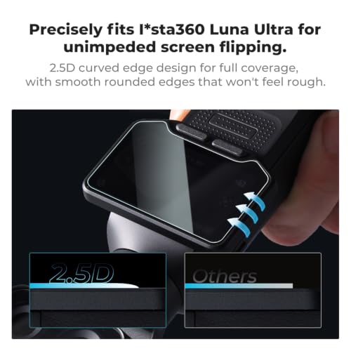 K&F CONCEPT Screen Protector Compatible with Insta360 Luna by K&F CONCEPT - Used condition - Image 3