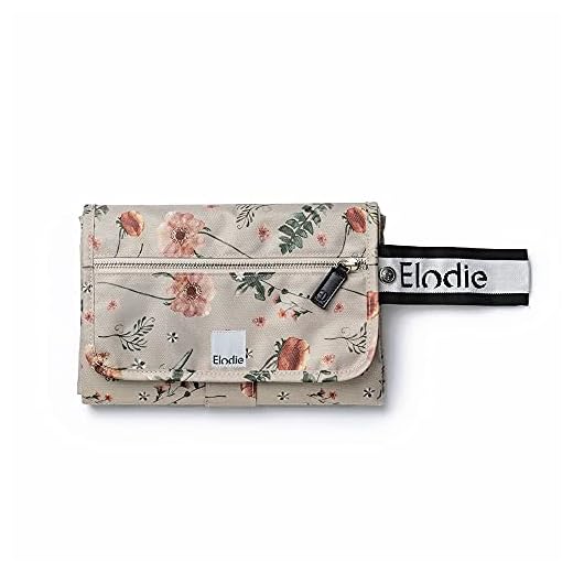 Elodie Details Portabel Skötbädd Vattenavvisande (2 frottéunderlag ingår) - Meadow Blossom, Blommönster